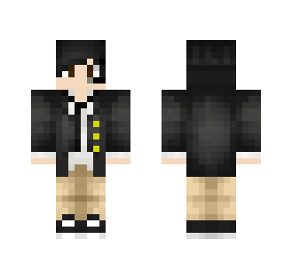 Gamer boy with black hair edit - Boy Minecraft Skins - image 2