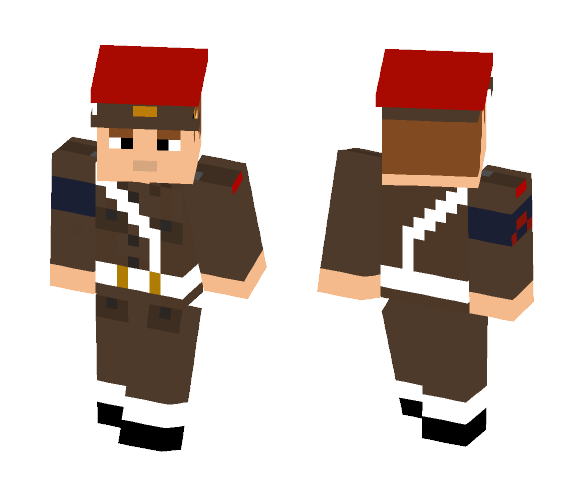 WW2 British Military Police - Male Minecraft Skins - image 1