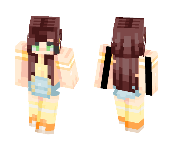 yellow - Female Minecraft Skins - image 1