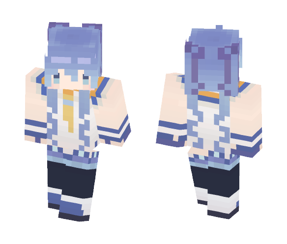 Vocaloid | Hatsune Miku Snow 2015 - Female Minecraft Skins - image 1