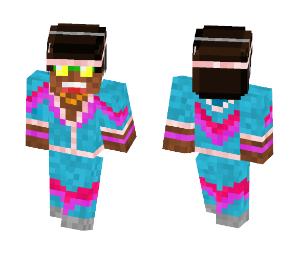 90s Shell Suit (Vintage Gym) - Male Minecraft Skins - image 1