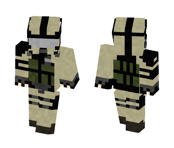 Gas mask - Interchangeable Minecraft Skins - image 1