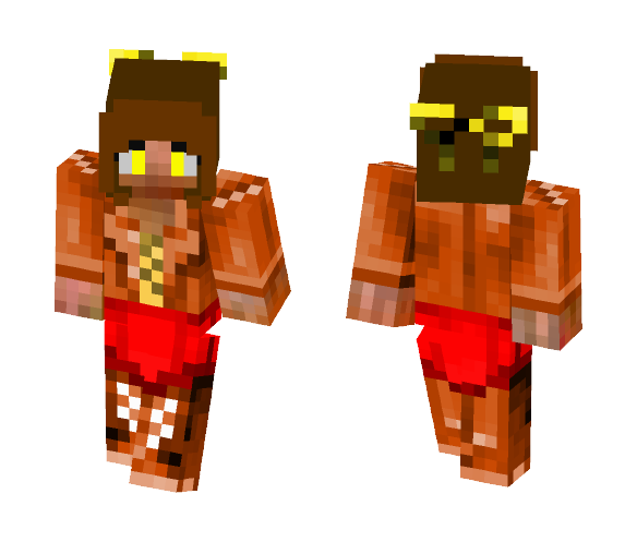| Flame Girl | - Girl Minecraft Skins - image 1