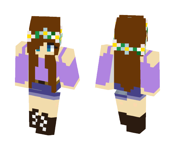 Queen Daisy - Female Minecraft Skins - image 1