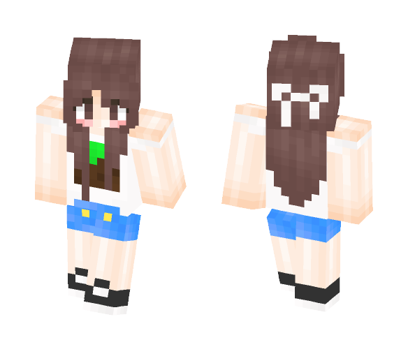 Old Skin That I Made Of A Gamer :P - Female Minecraft Skins - image 1