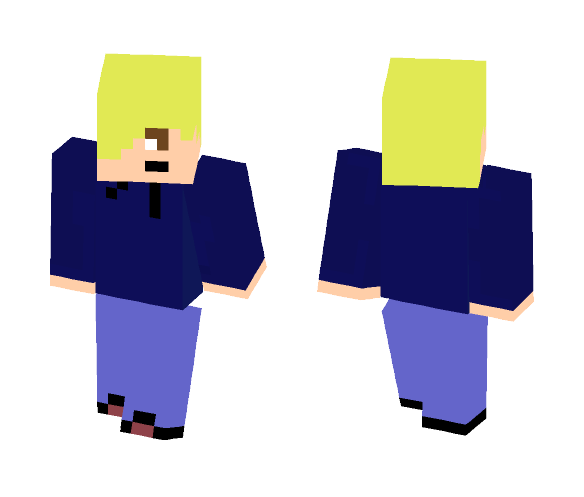 blonde casual - Male Minecraft Skins - image 1