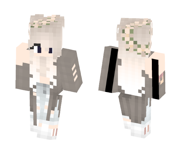 Lazy // Unixue - Female Minecraft Skins - image 1