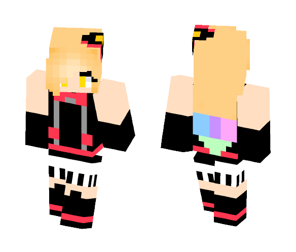 Mayu Vocaloid {Lola} - Female Minecraft Skins - image 1
