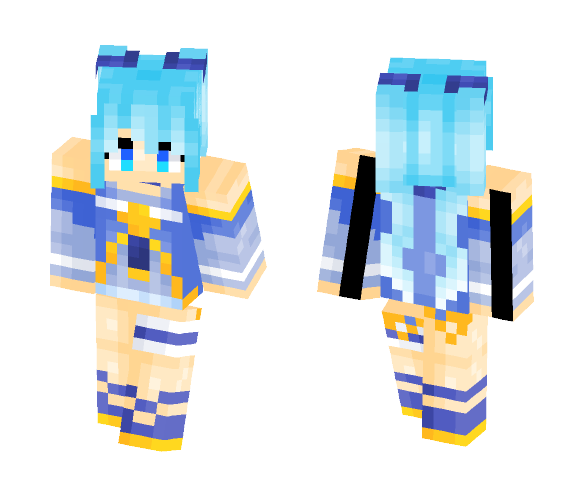 Miku Snow 2017 - Female Minecraft Skins - image 1
