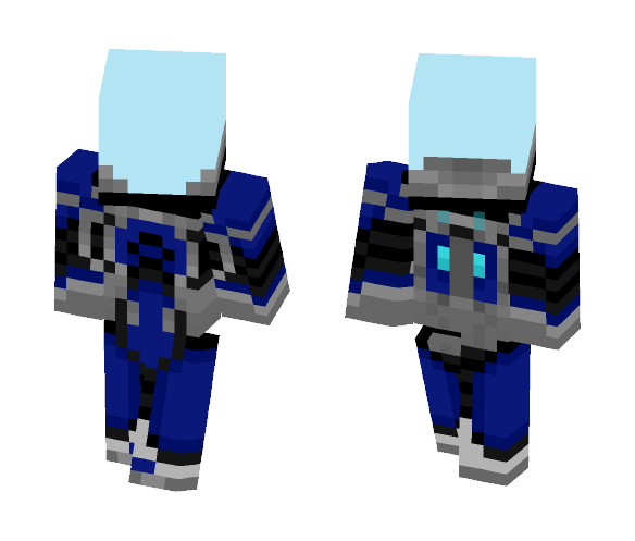 Mr Freeze - Male Minecraft Skins - image 1