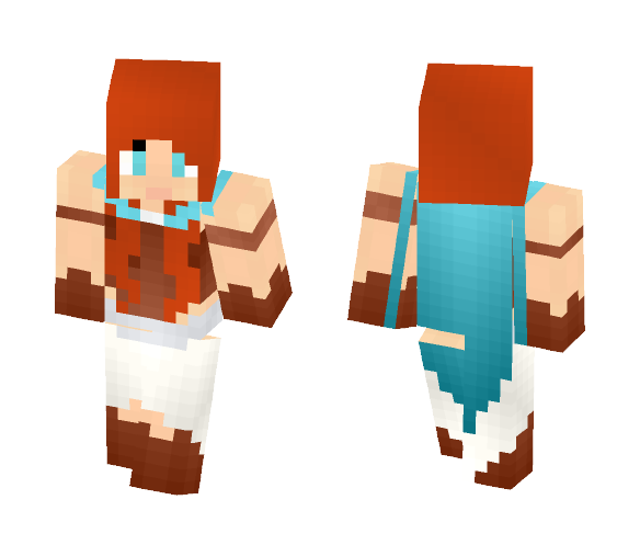 Warrior Maiden - Female Minecraft Skins - image 1