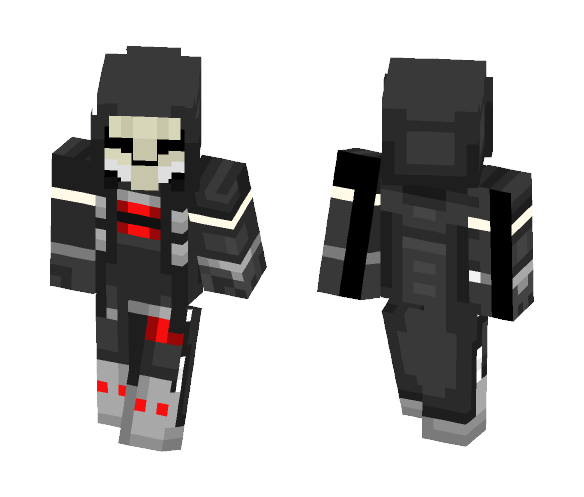 Reaper - overwatch - Male Minecraft Skins - image 1