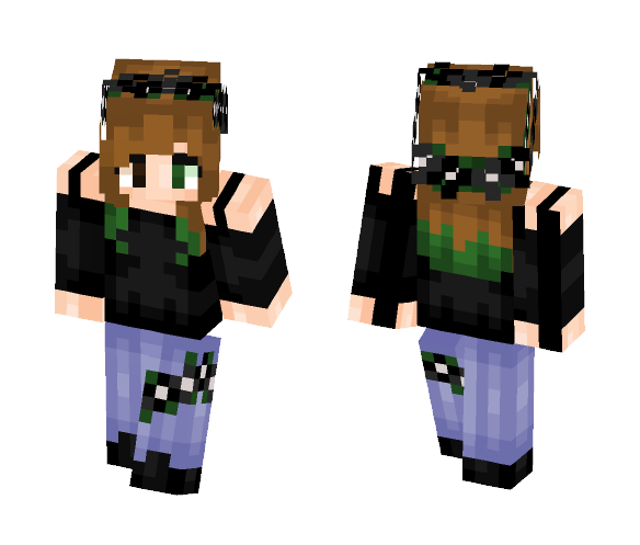 nature gurl // SAVE OUR EARTH - Female Minecraft Skins - image 1