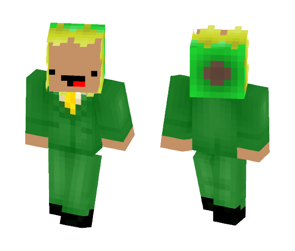 Derpy Flower Suit Person - Interchangeable Minecraft Skins - image 1