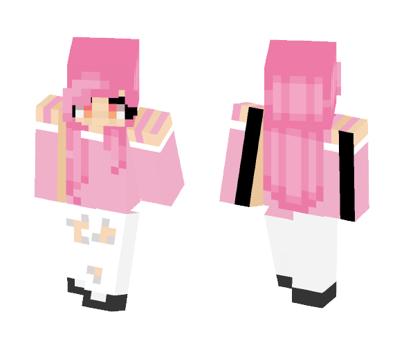 Pink ~ Yunni - Female Minecraft Skins - image 1