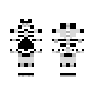 Note Town Skeleton - Interchangeable Minecraft Skins - image 2