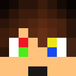 Rainbow Creeper Boy - Boy Minecraft Skins - image 3