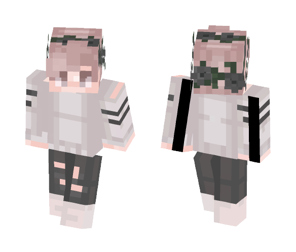 Download Midnight Pvp Male Anime Minecraft Skin For Free