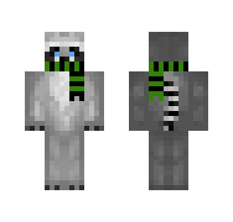 Raccoon With Green Scarf! - Interchangeable Minecraft Skins - image 2