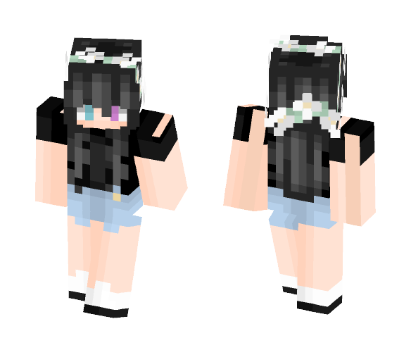 Download Free request ; @siimplyhiikari Skin for Minecraft image 1 request ; @siimplyhiikari - Female Minecraft Skins - image 1