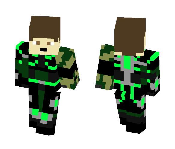 RTH Note Legion Armor (Helm Off) - Male Minecraft Skins - image 1