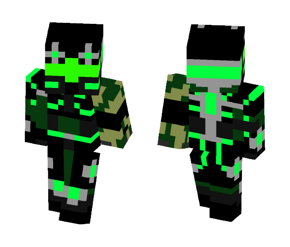 RTH Note Legion Armor - Male Minecraft Skins - image 1