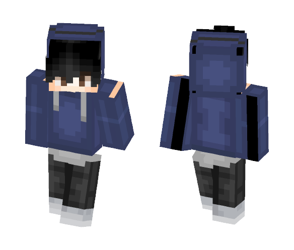 blue boy - Boy Minecraft Skins - image 1