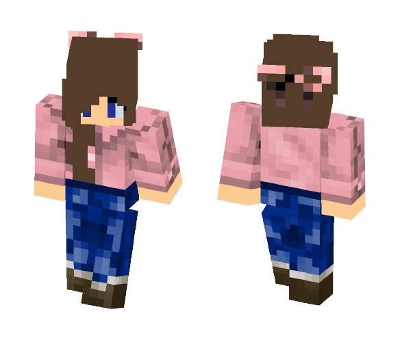 Teenage Girl - Girl Minecraft Skins - image 1