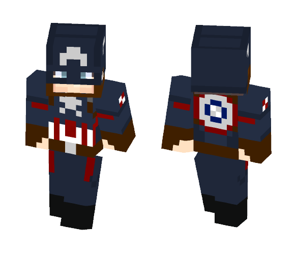 Captain America - Comics Minecraft Skins - image 1