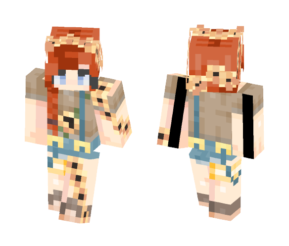 sunflower - Female Minecraft Skins - image 1