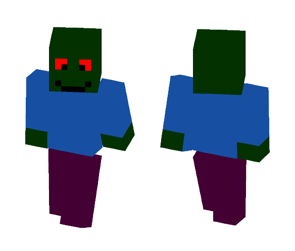 Candy Zombie - Male Minecraft Skins - image 1