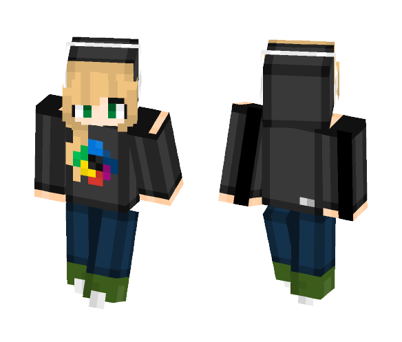 ColdPlay Sweater - Female Minecraft Skins - image 1