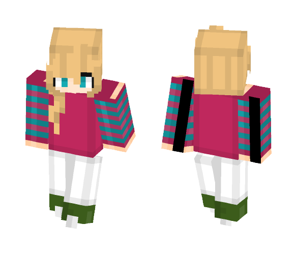 Blonde Girl - Girl Minecraft Skins - image 1