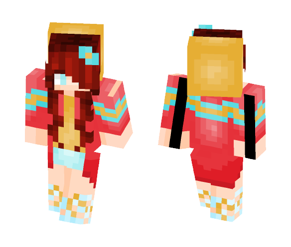 Tropical Sweets ~Re-Make~ - Female Minecraft Skins - image 1