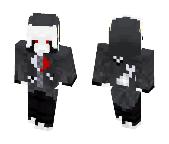 Dark!Tale Asriel - Male Minecraft Skins - image 1