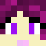 Girl with purple hair - Color Haired Girls Minecraft Skins - image 3