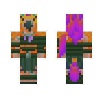 High Arakkoa Orange Purple/Green - Male Minecraft Skins - image 2