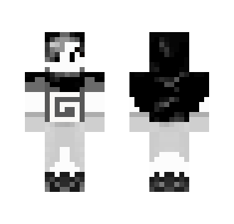 Black and White - Female Minecraft Skins - image 2