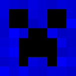 Blue Creeper Man - Interchangeable Minecraft Skins - image 3