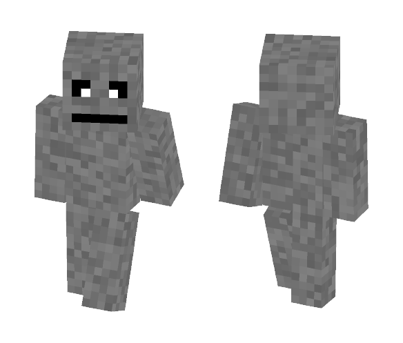 Cobblestone Man - Interchangeable Minecraft Skins - image 1