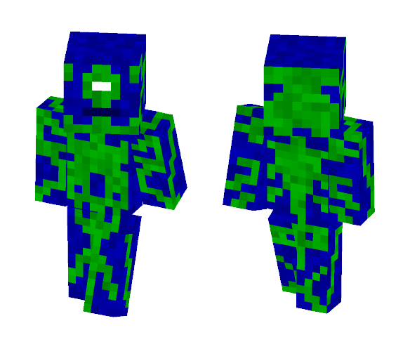 Toxic Water Alien - Interchangeable Minecraft Skins - image 1