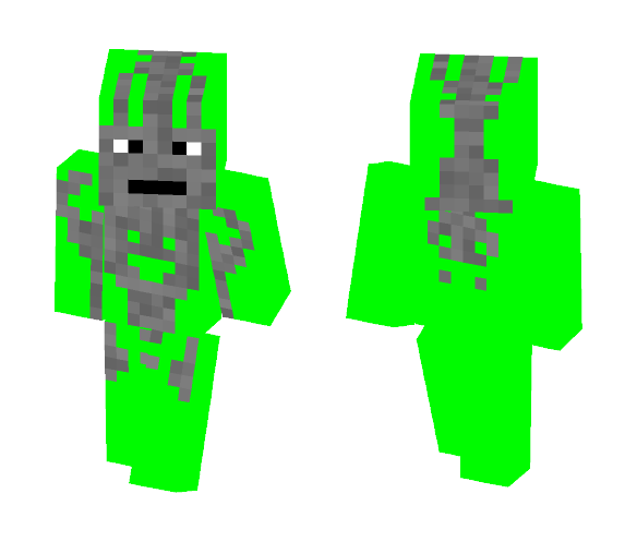 Toxic Covered Skeleton - Interchangeable Minecraft Skins - image 1