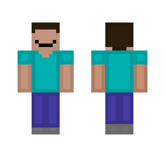 Steve (pixelized) - Male Minecraft Skins - image 2