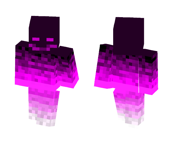 Purple Gradient Smiling Skin - Male Minecraft Skins - image 1