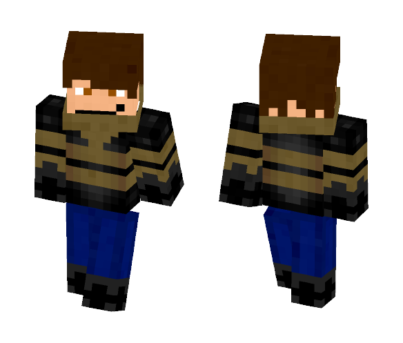 Man in Scarf - Male Minecraft Skins - image 1