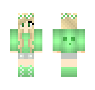 Slime rulzzzzzzzzzzz - Female Minecraft Skins - image 2