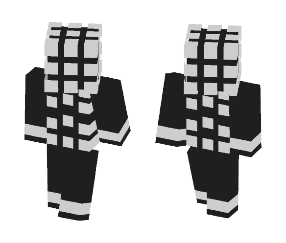 Rubick Man [ WHITE ] - Male Minecraft Skins - image 1
