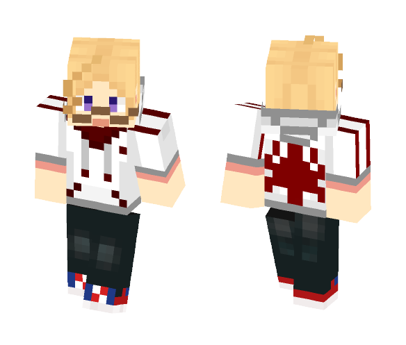 aph canada in a hoodie【hetalia】 - Male Minecraft Skins - image 1