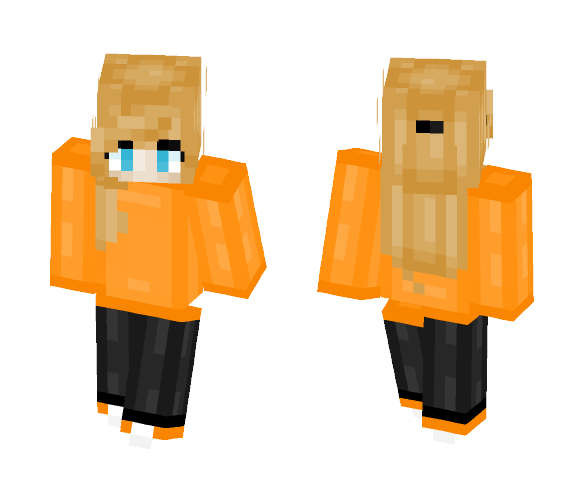 orange - Female Minecraft Skins - image 1