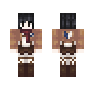 Mikasa - Female Minecraft Skins - image 2